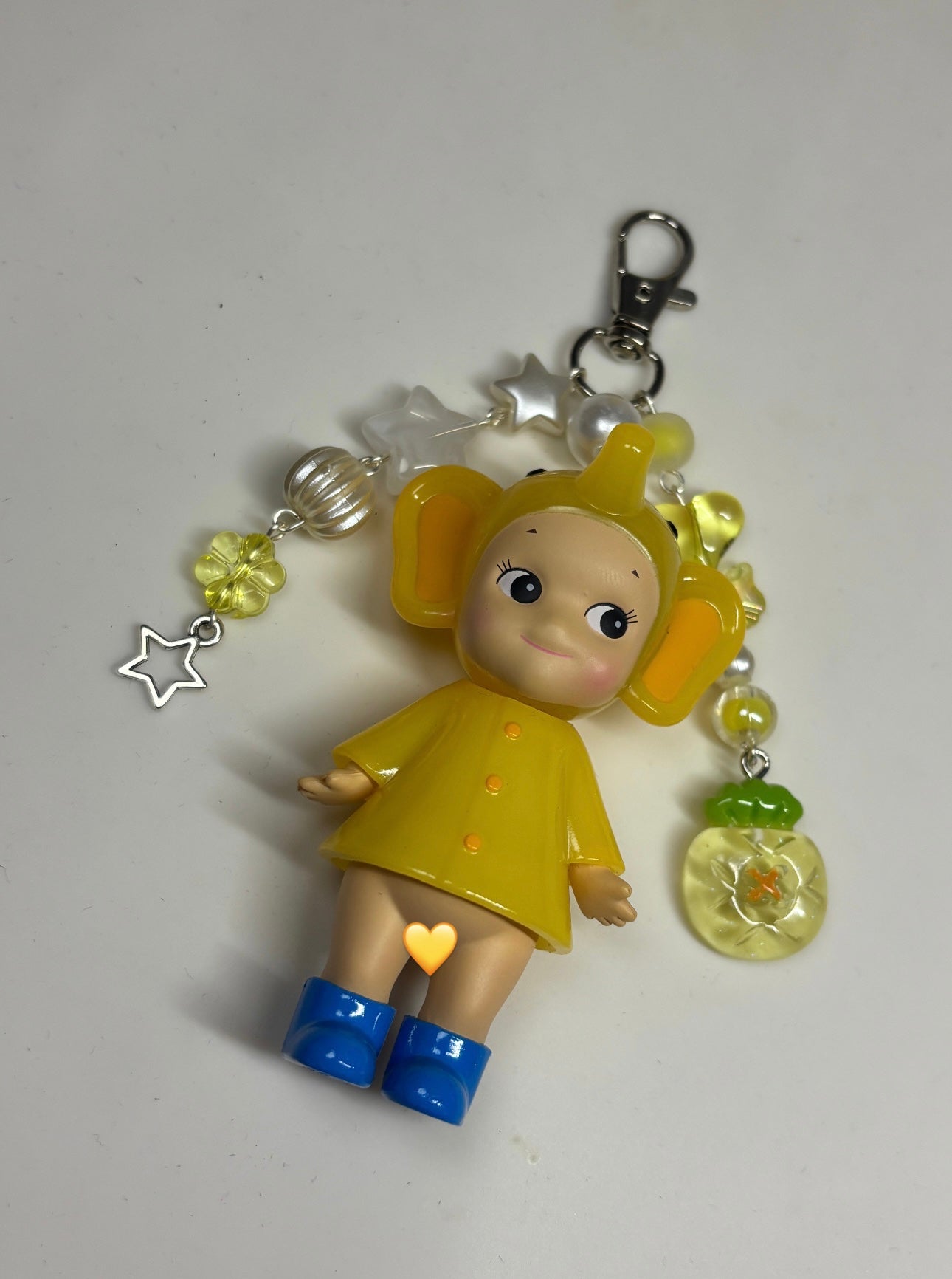 Rainy Day Elephant Keychain