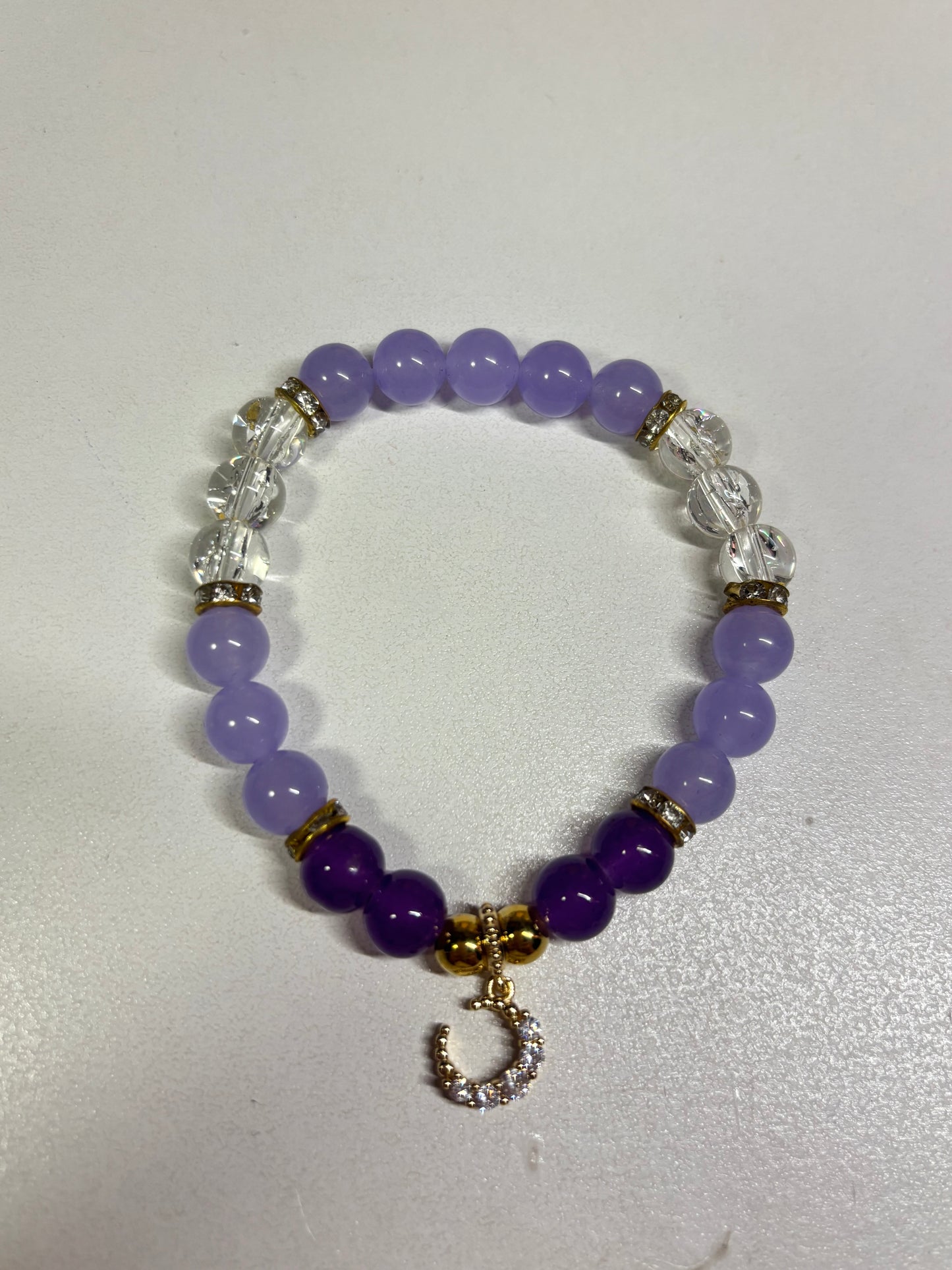 Purple Moon Bracelet