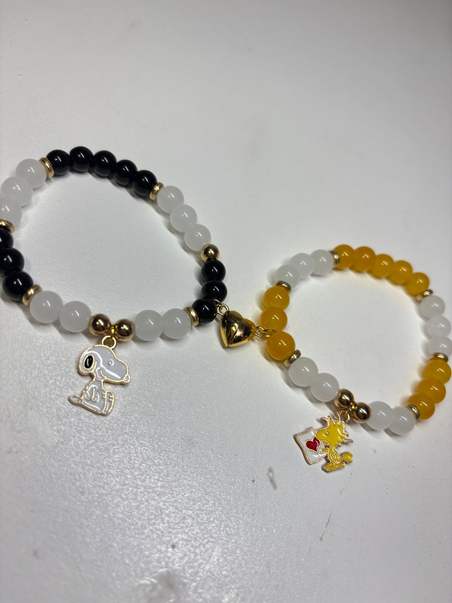 Snoopy & Woodstock matching bracelets!