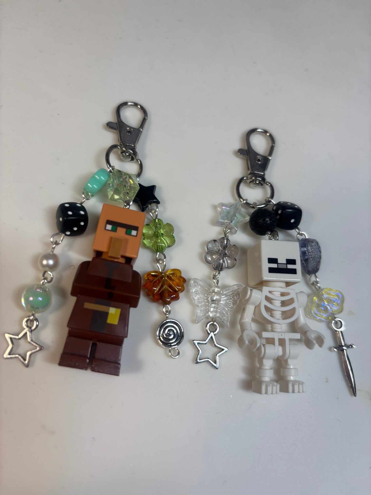 Minecraft Lego Keychains