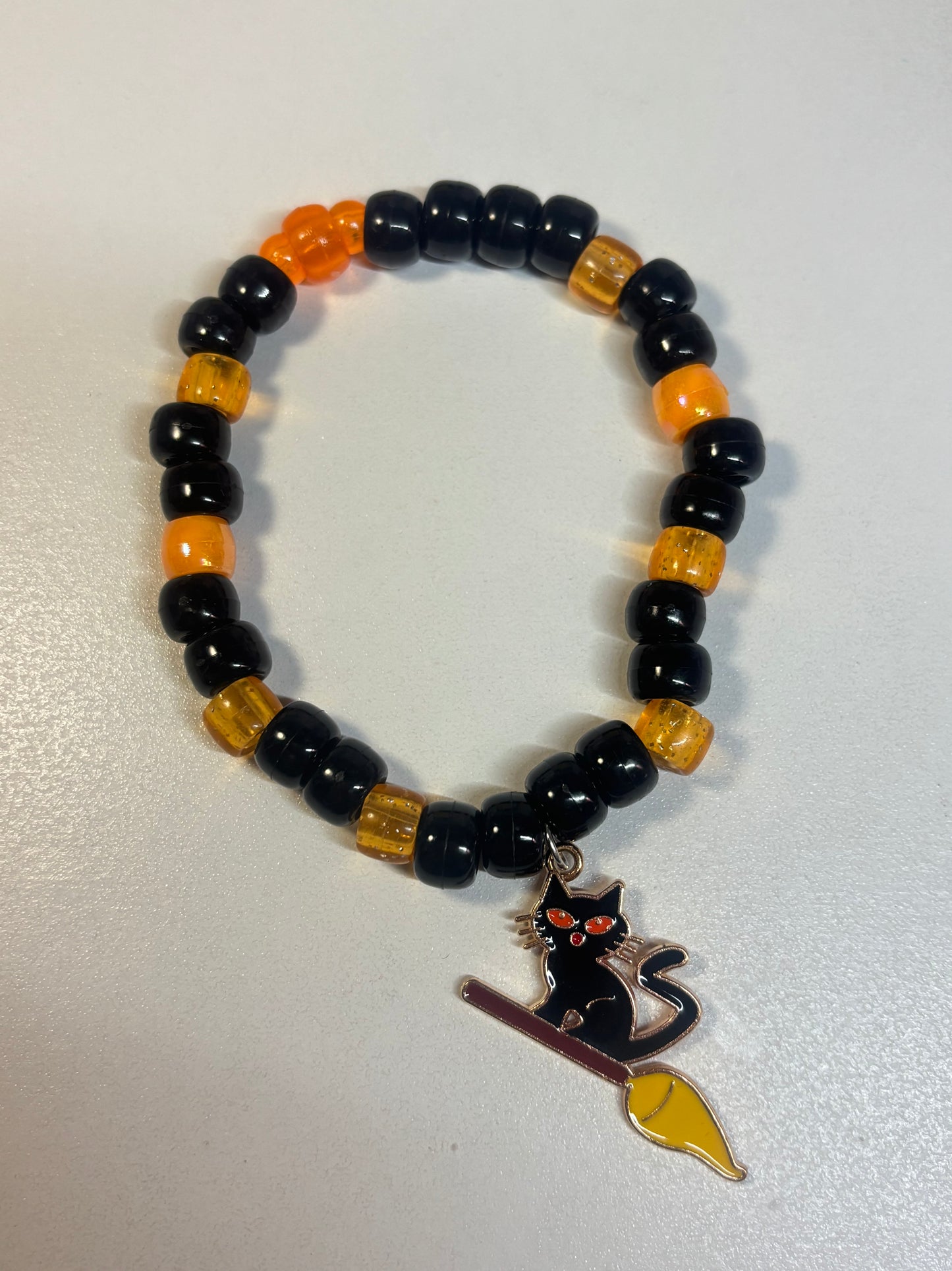 Black Cat Halloween Kandi