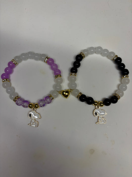 Snoopy Matching Bracelets