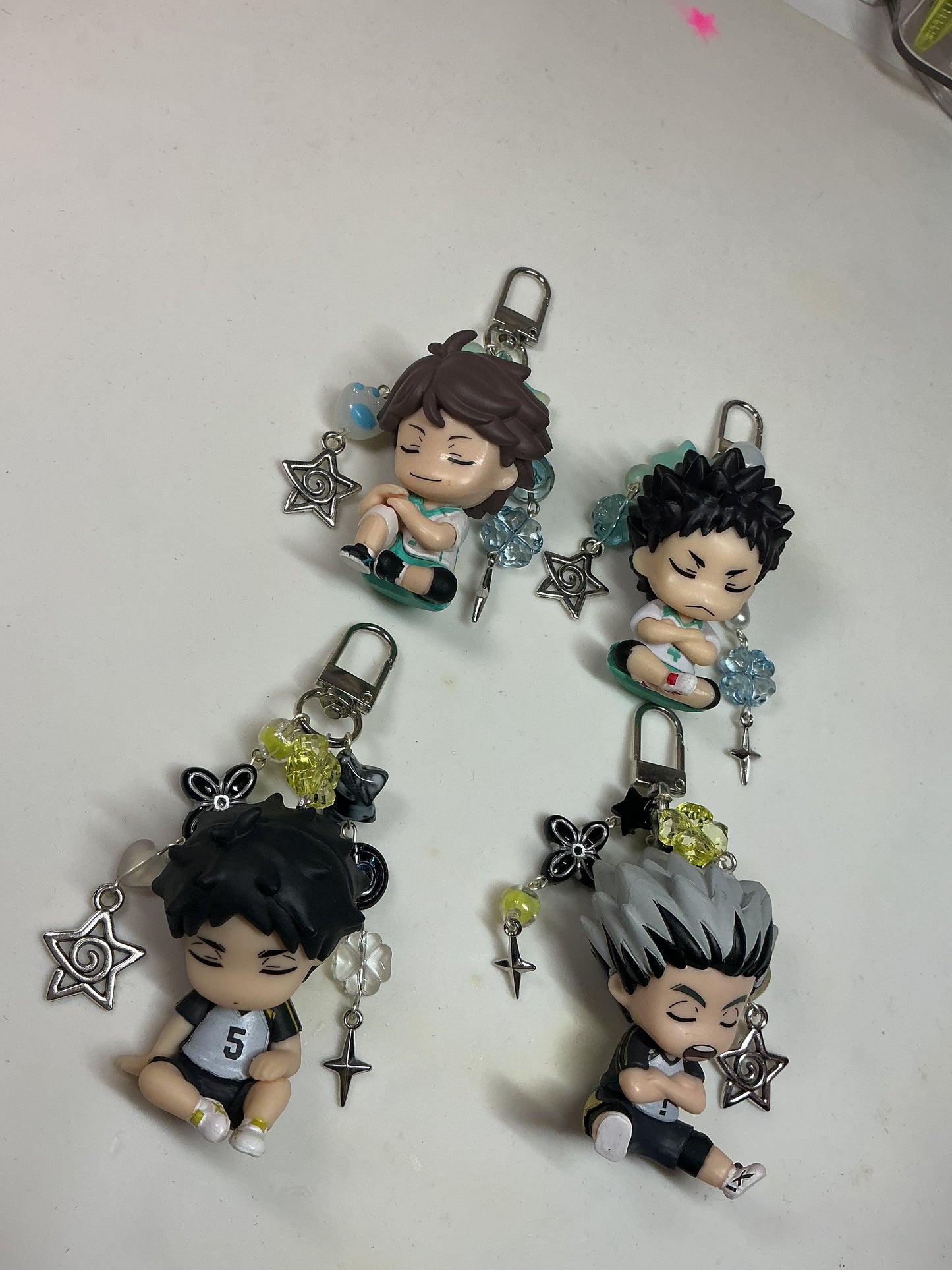 Sleepy Haikyuu Keychains