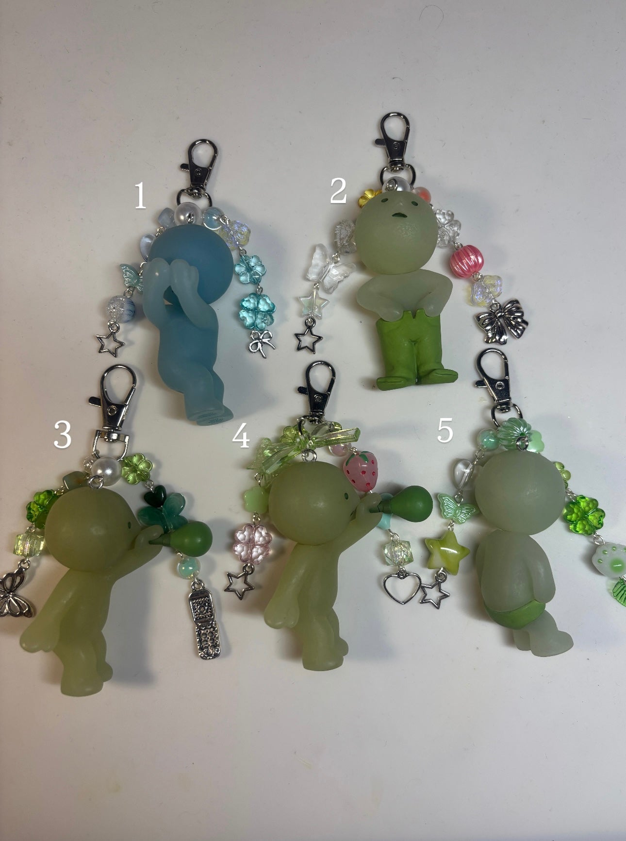 Smiski Keychains