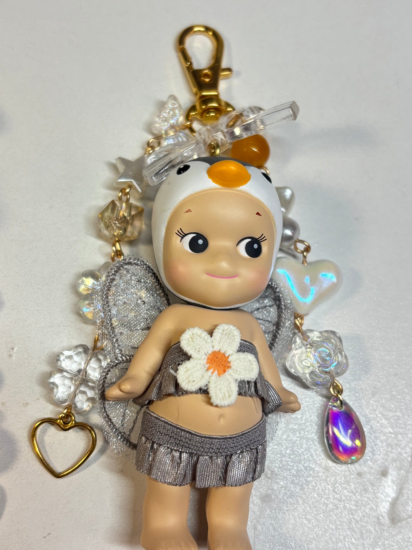 Gold Sonny Angel Keychains