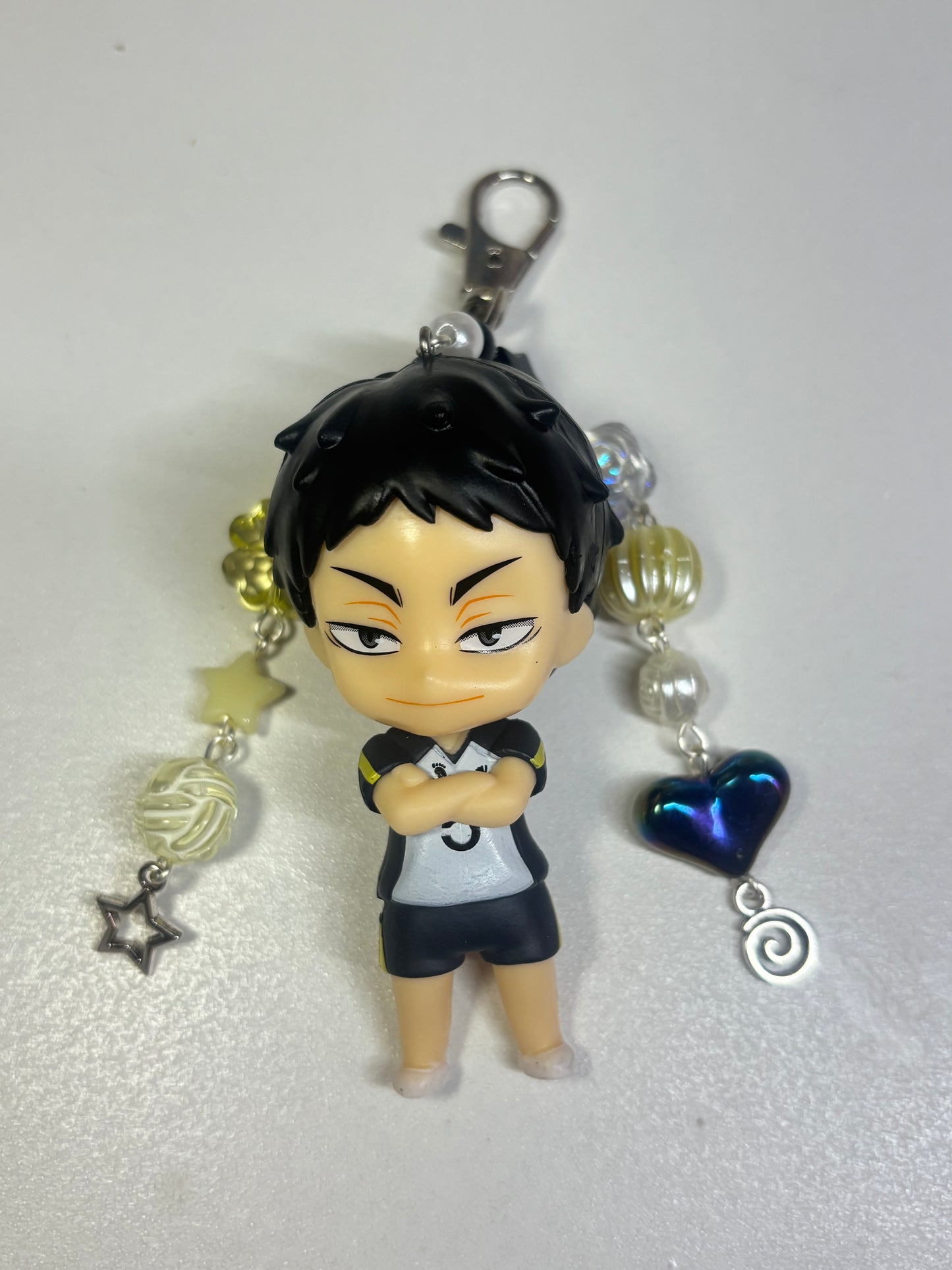 Haikyuu Beaded Keychains