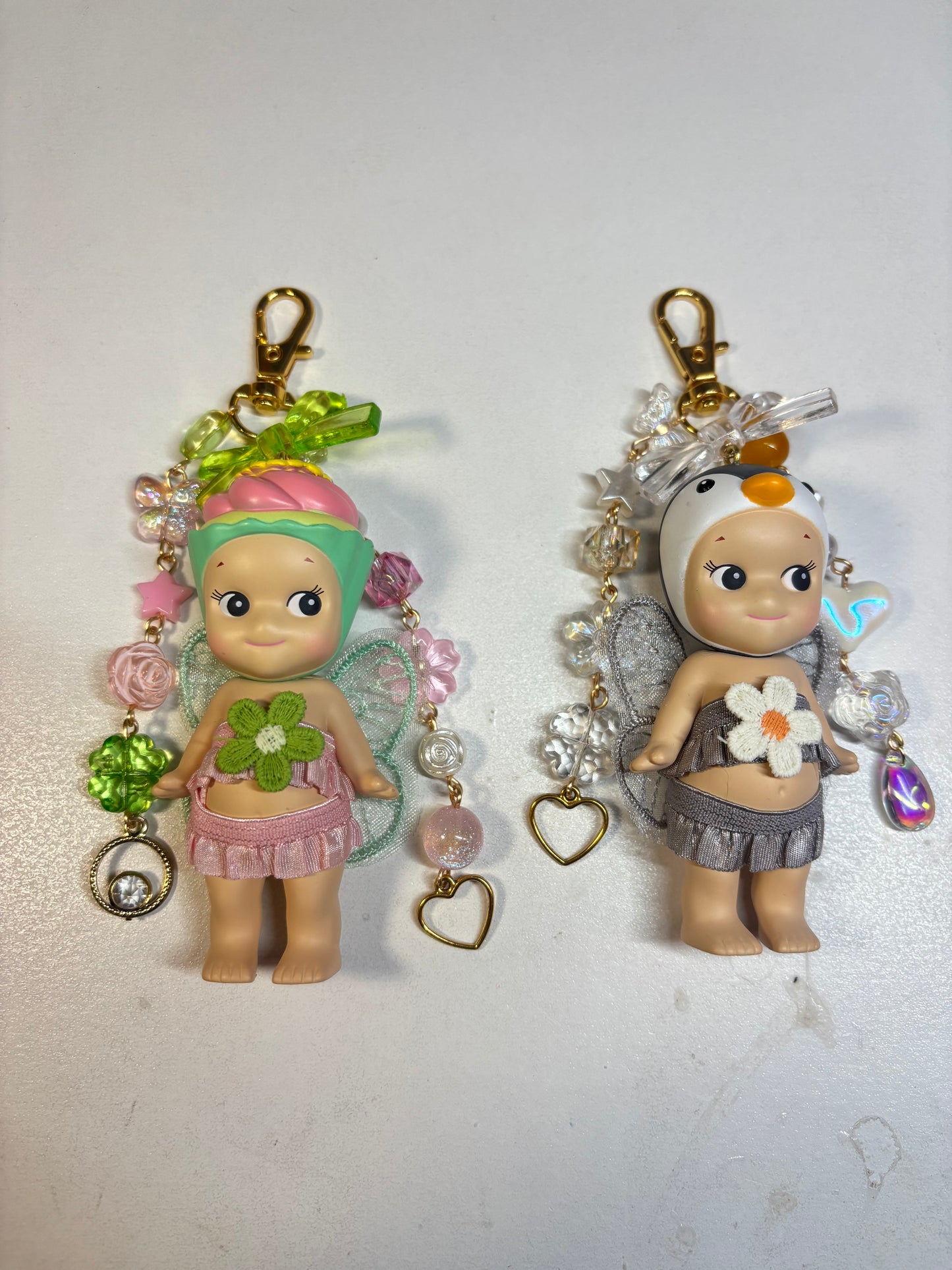 Gold Sonny Angel Keychains