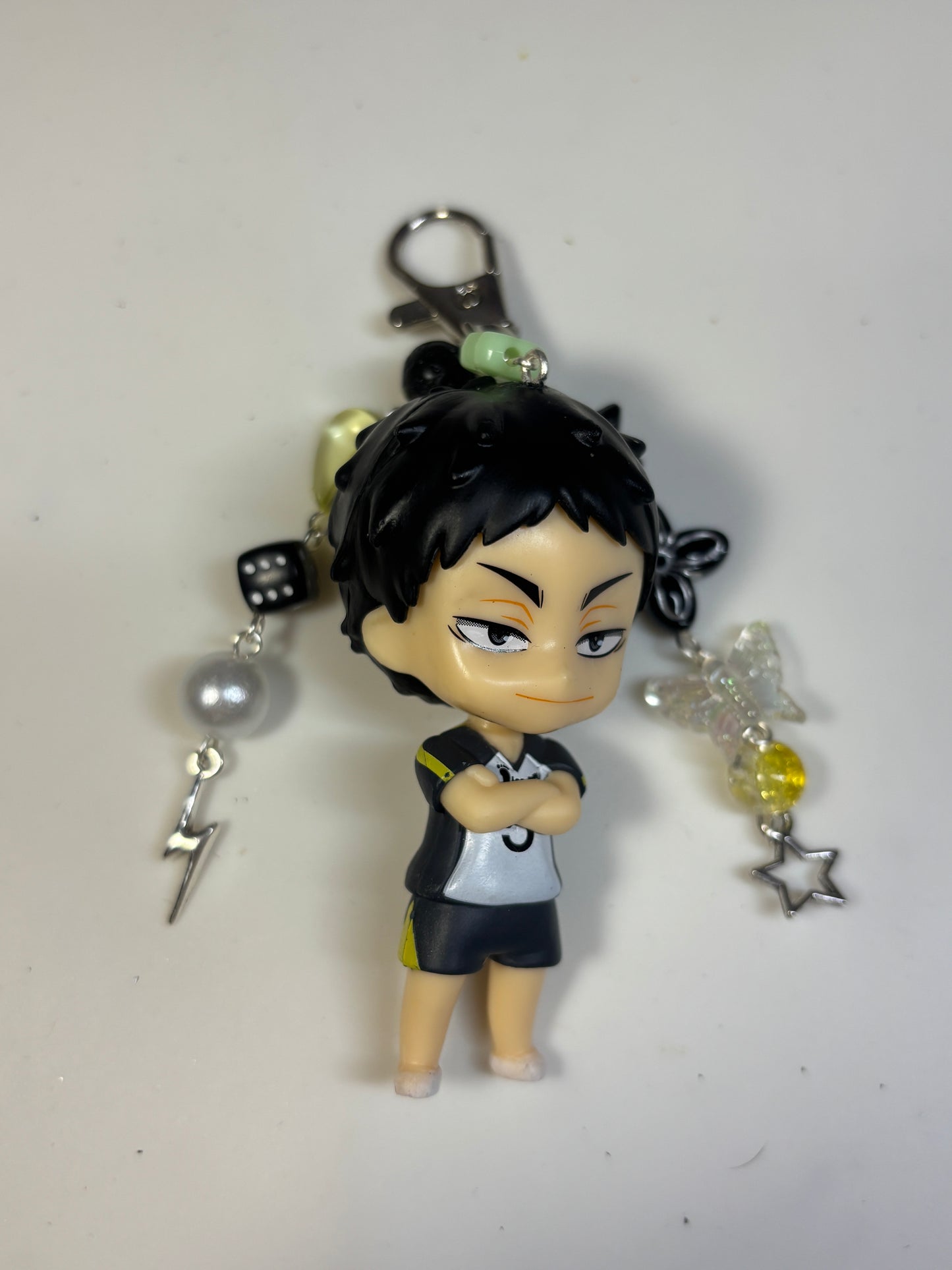 Haikyuu Beaded Keychains