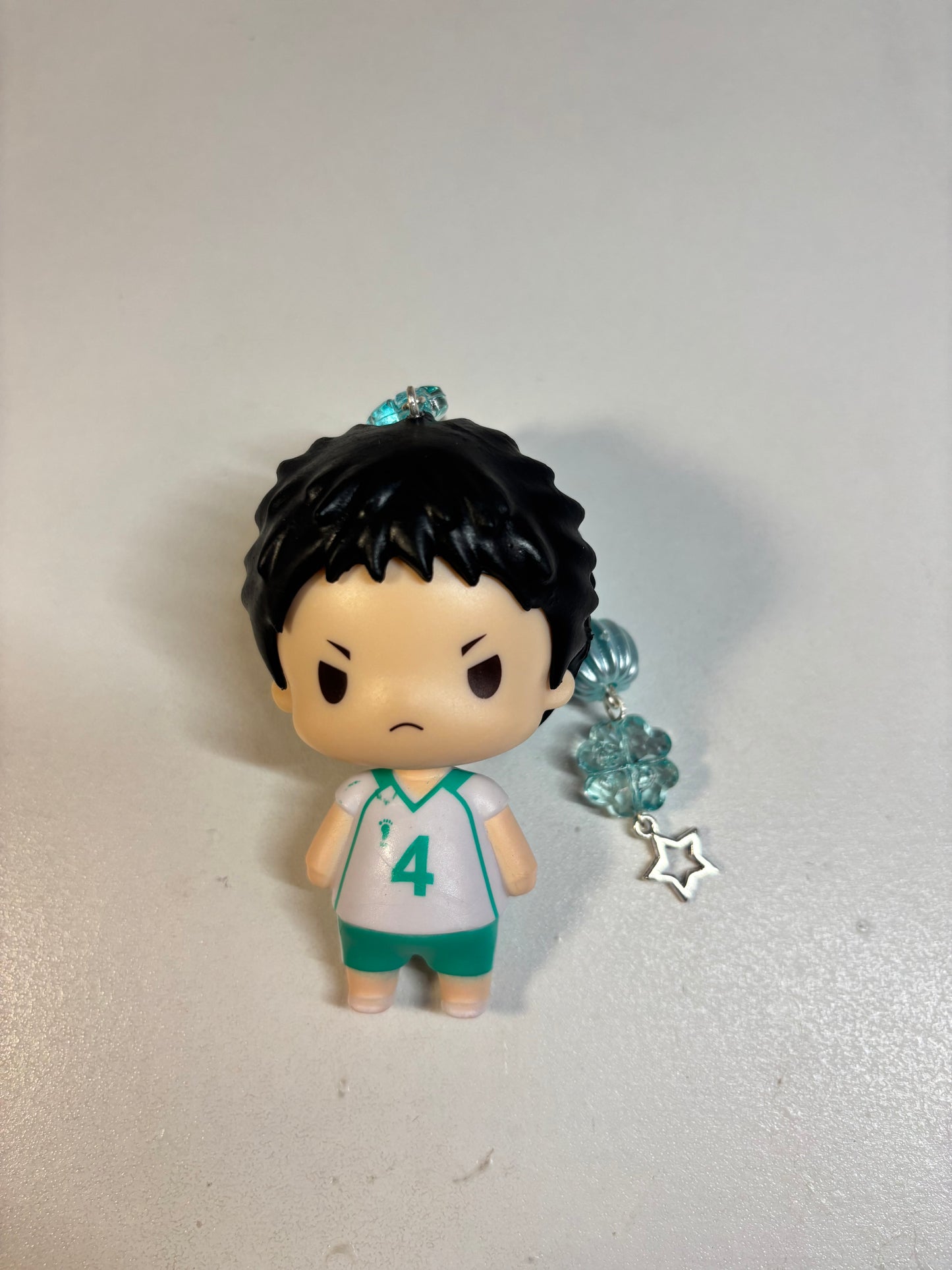 Chibi Haikyuu Beaded Keychains