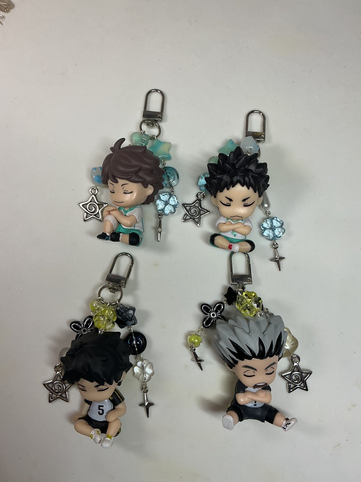 Sleepy Haikyuu Keychains
