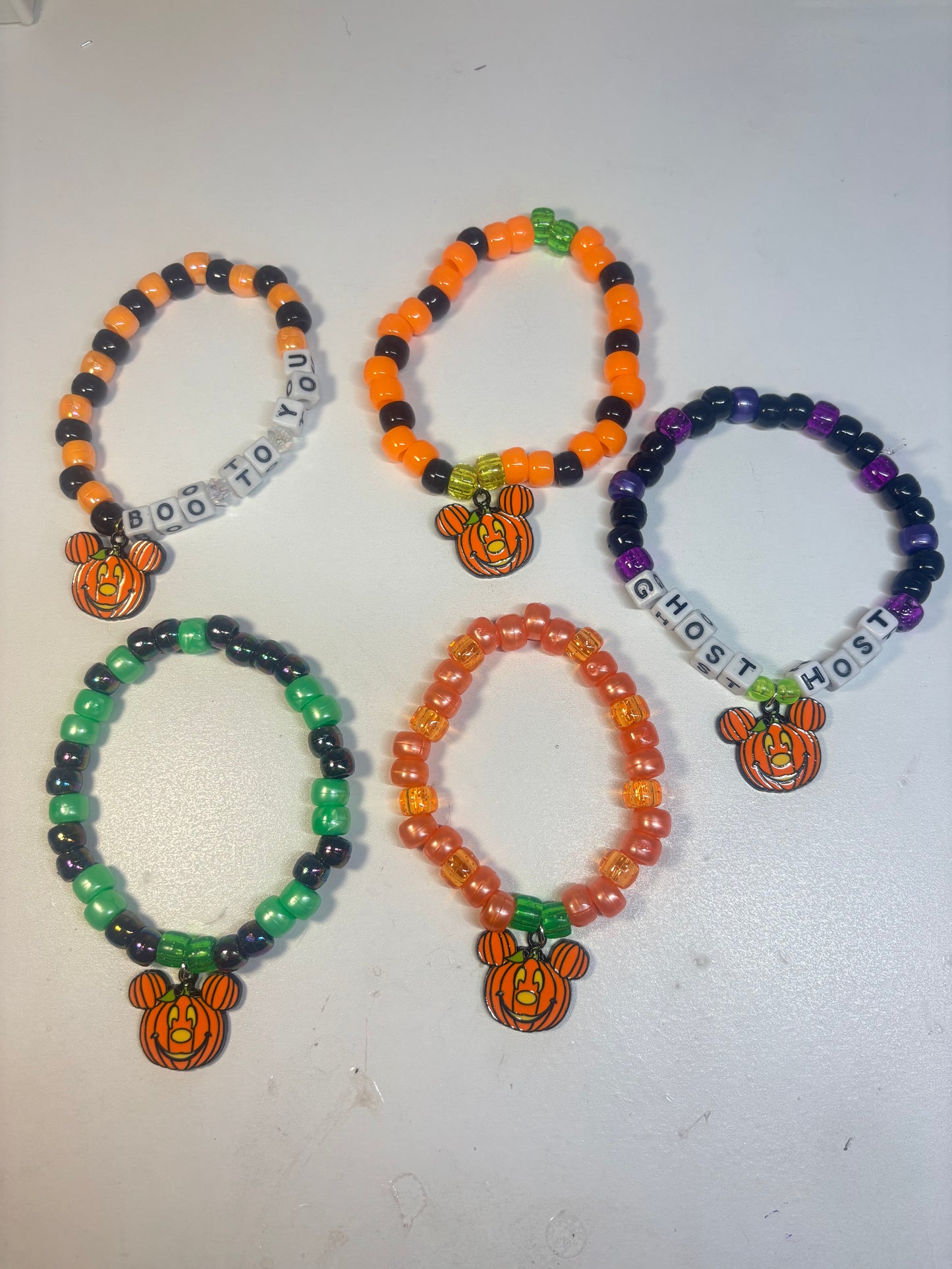 Halloween Mickey Kandi Bracelets