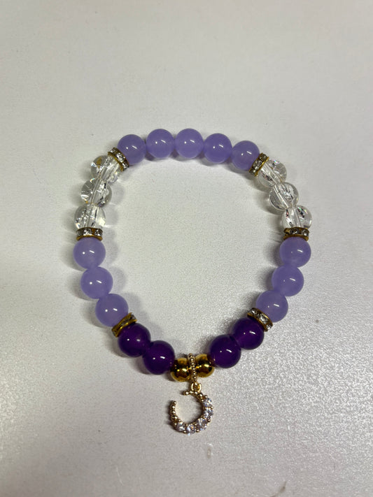 Purple Moon Bracelet