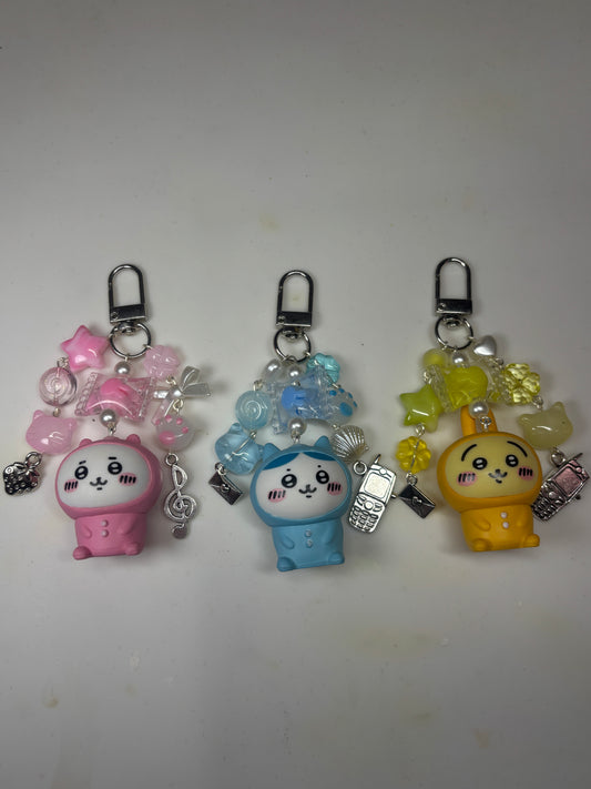Chiikawa Pajama Party Keychains