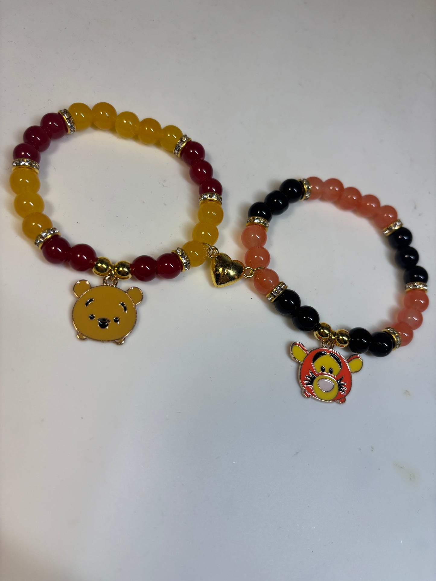 Winnie the Pooh & Tigger Matching Bracelets