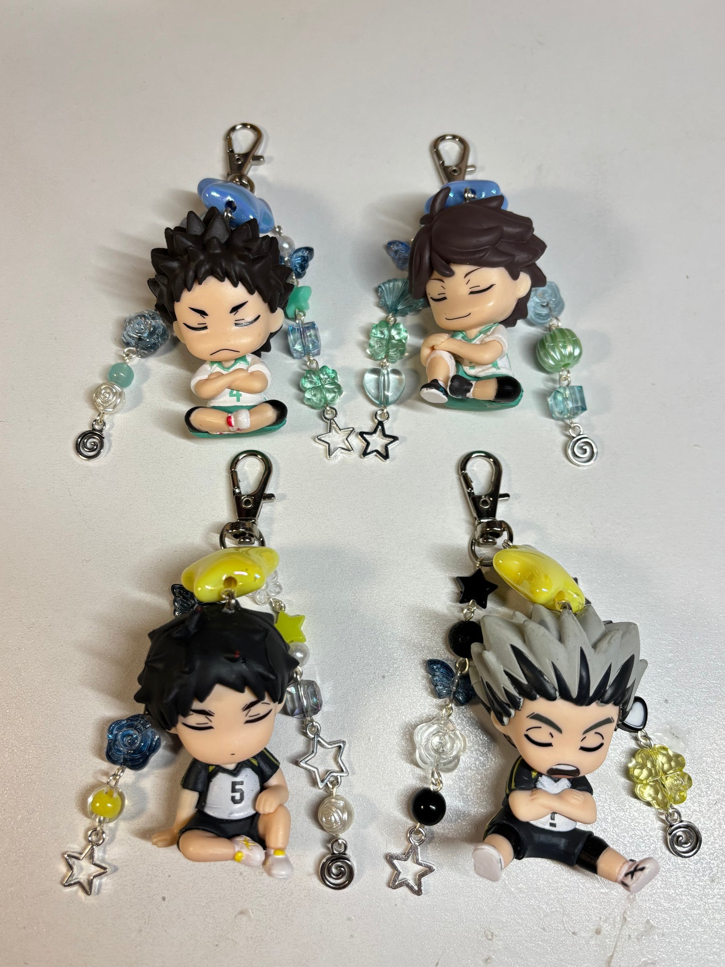 Sleepy Haikyuu Keychains