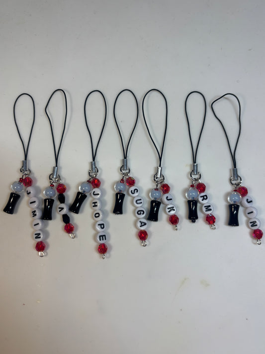 BTS Lightstick Phone Charms