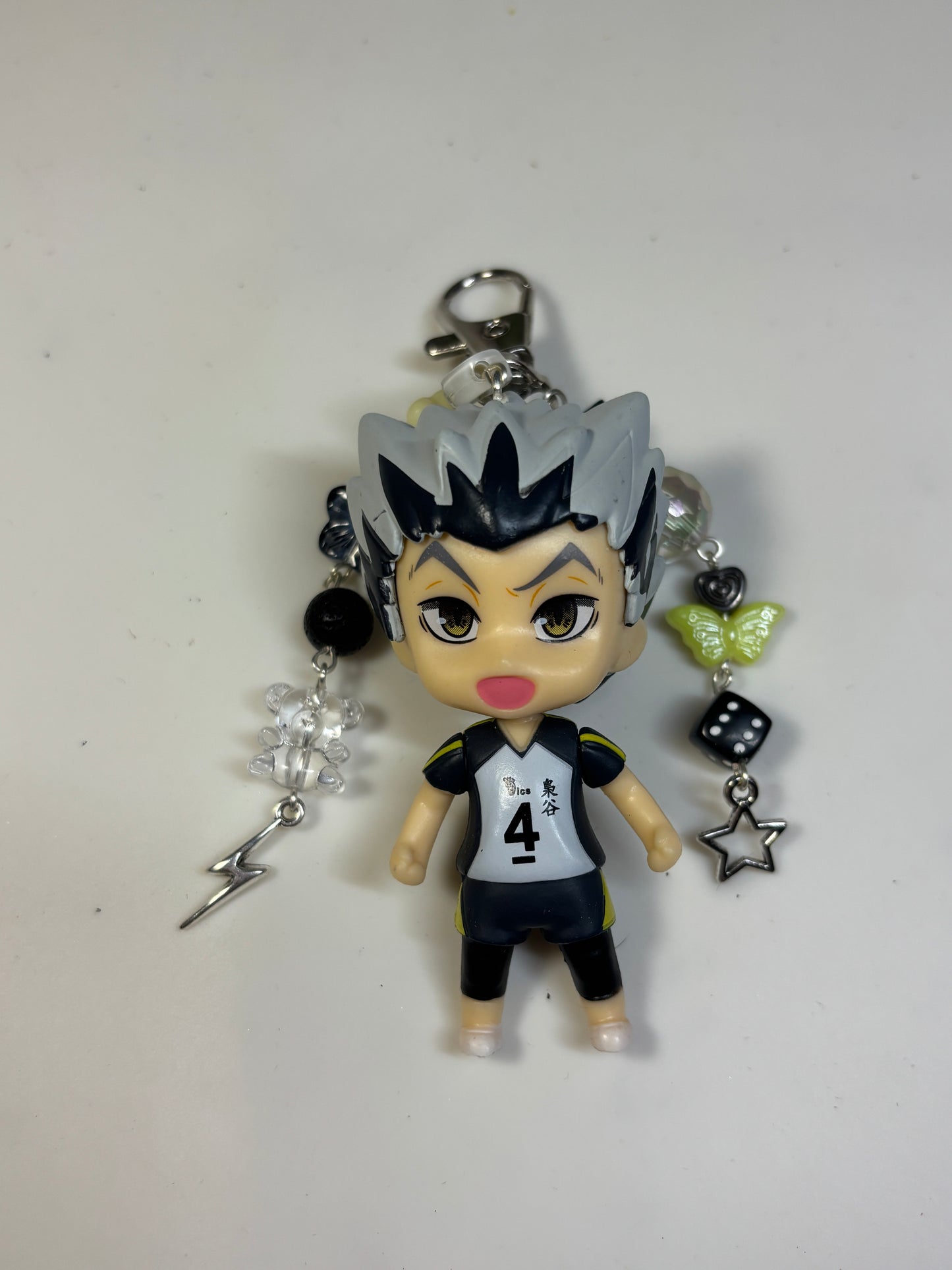 Haikyuu Beaded Keychains